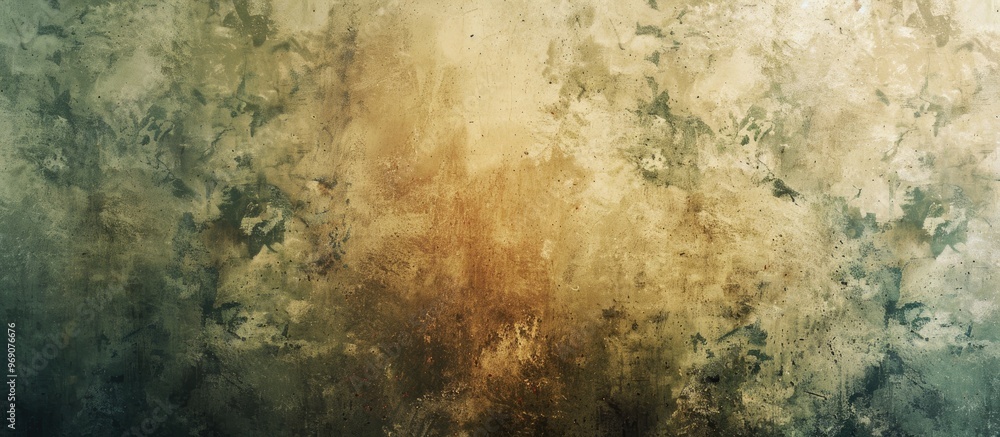 Poster Antique vintage grunge texture pattern Abstract aged background featuring gradient fine art design with a vignette and copy space
