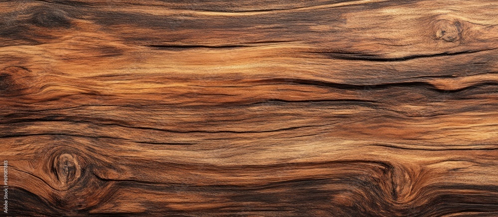 Poster Wood texture background surface featuring an aged natural pattern. with copy space image. Place for adding text or design