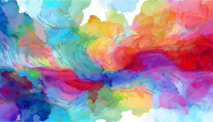 Colorful watercolor wallpaper