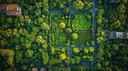Aerial City Park.