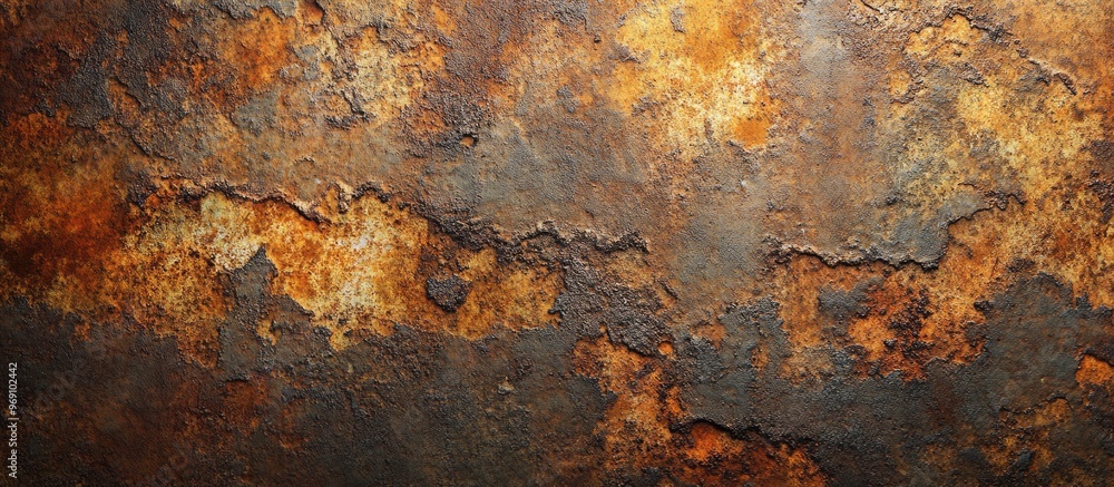 Leinwandbilder Rusty Background with Blank Space. with copy space image. Place for adding text or design