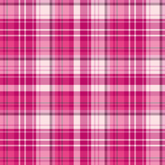 Seamless pattern in unique pink colors for plaid, fabric, textile, clothes, tablecloth and other things. Vector image.