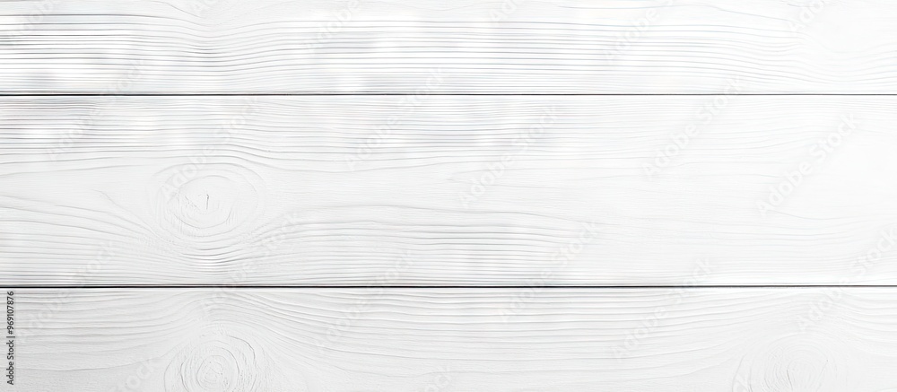 Aufkleber White wood texture backdrop wooden tabletop from above. with copy space image. Place for adding text or design