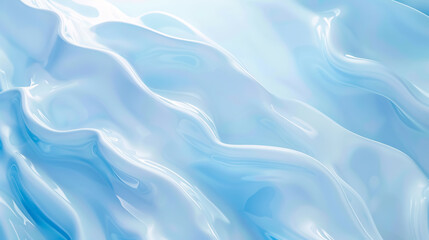 Obraz premium Light blue gradient abstract banner background.