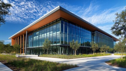 Modern Office Building.