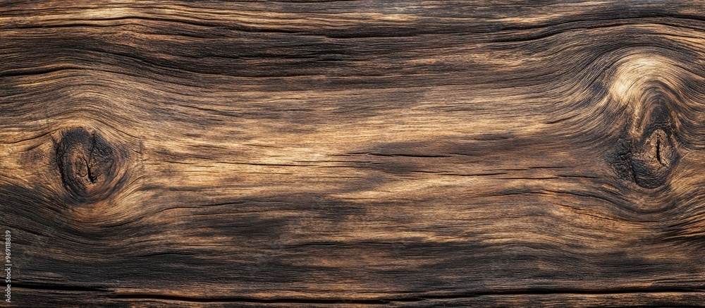 Fototapete wood surface as a background surface featuring a natural pattern. with copy space image. place for a