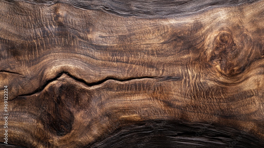Poster a close-up view of textured wooden surface with natural patterns and grain.