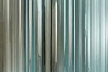 Obraz premium Stunning Abstract Fluted Glass Illustration with 3D Texture and Striated Design