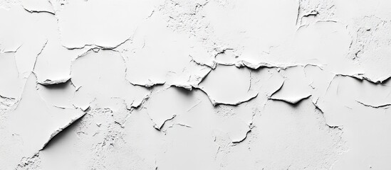 Obraz premium The texture of the white plaster wall. with copy space image. Place for adding text or design