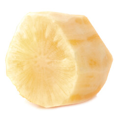 Yacon roots isolated on a white background