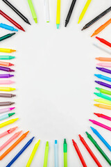 Fototapeta premium pencils background