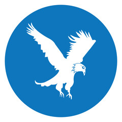 flying eagle icon design