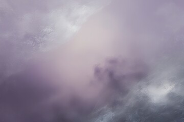 Fototapeta premium Ethereal Lavender Fog Texture with Silvery Misty Abstract Overlay