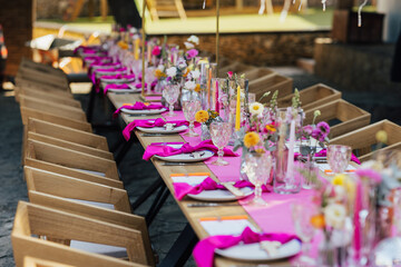 Wedding Outdoor Table
