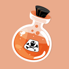 Halloween Potion Vector Illustration