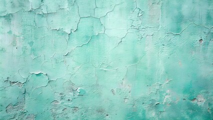 Mint background with concrete texture 