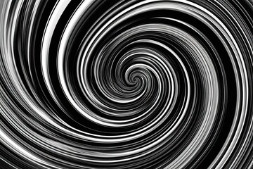 Obraz premium Dynamic Monochrome Swirl Texture for Artistic Backgrounds and Poster Design