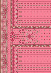 Digital and Textile Design Border and Motif