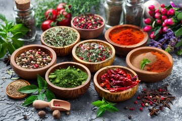 Fototapeta premium spice background