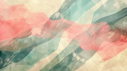 stunning illustration of an abstract background with a fluid pattern in beige, pink, and green hues, offering a dynamic and contemporary aesthetic