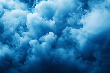 Fototapeta premium Blue smoke background
