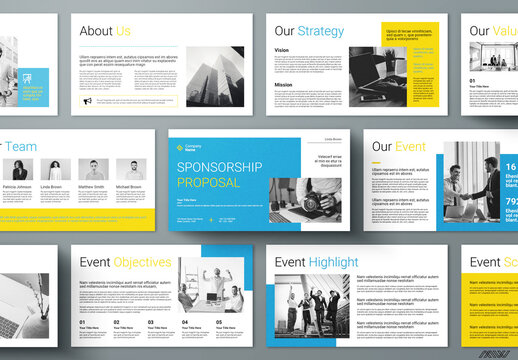 Sponsorship Proposal Presentation Template