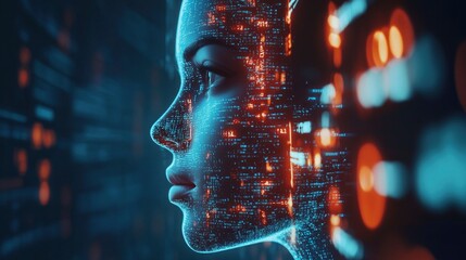 Artificial Intelligence and future trend of business, Ai. Business and digital transformation, Data exchange,with generative ai