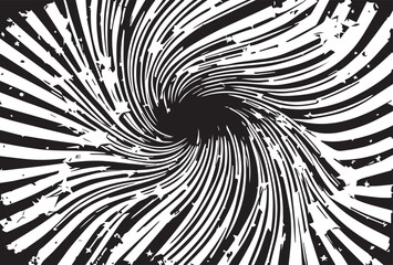 Retro vintage multicolored texture in spiral and swirling position. Starburst sunburst retro design background. Swirl surface.