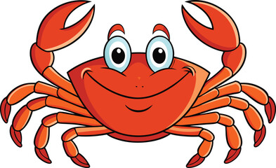 line art of a crab 