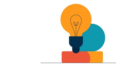 An elegant iconography icon, line art style, minimal color, isolated on white background