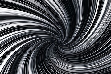 Naklejka premium Monochrome Swirl Texture for Creative Backgrounds and Art Poster Design