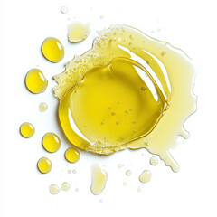 Puddle of Virgin Olive Oil