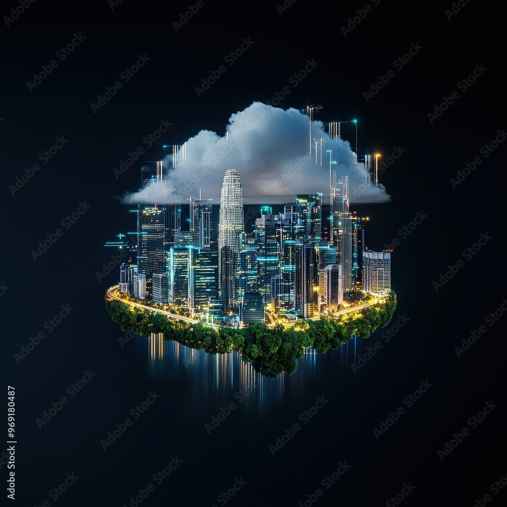 Poster advanced ai predicting and mitigating climate change impacts on urban areas
