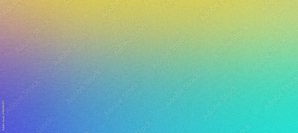 Poster abstract blurred gradient background with a grainy texture, featuring a smooth transition from yello