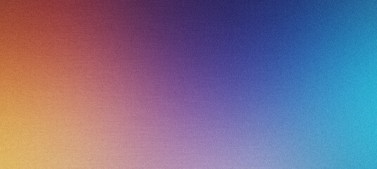 Fototapeta premium Textured background with a seamless blend of orange, purple, and blue hues