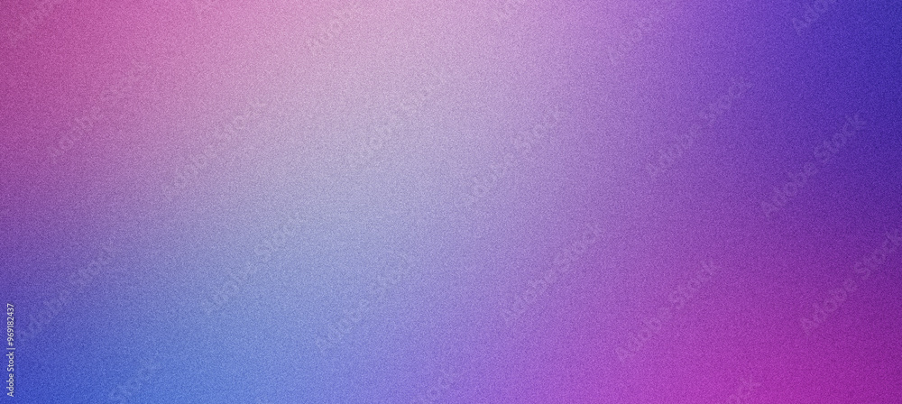 Aufkleber beautiful gradient background with abstract grainy texture transitioning from pink to blue
