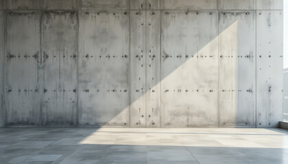 concrete wall and floor