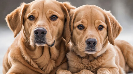 Golden retriever puppies