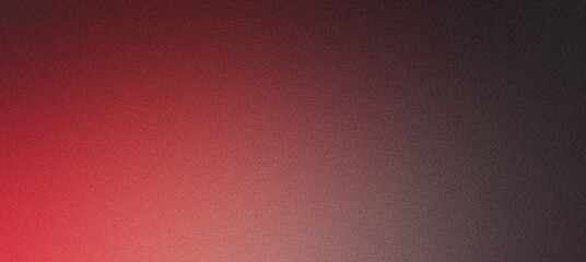 Grainy texture background fading from light red to dark gray