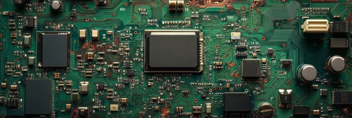 High Resolution Close Up Image of Circuit Boards, Ideal for Technology and Electronics Themes