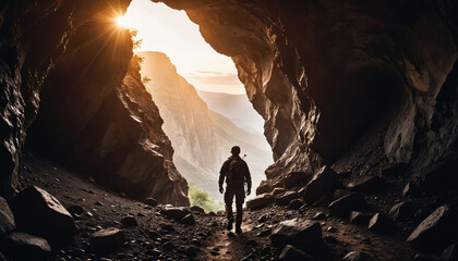 Cave Wanders in Cloudy Summer: The Traveler's Pilgrimage Engulfed in Landslide