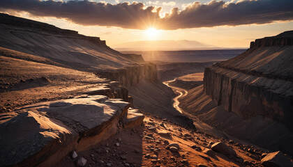 Mesa Forgotten in Cloudy Summer: The Seeker's Jaunt Surrounded in Landslide