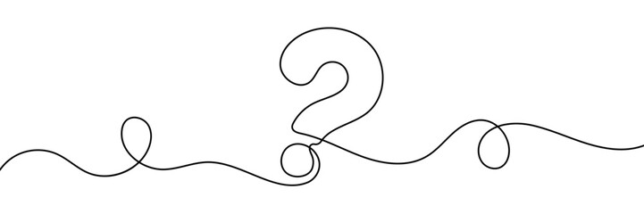 quest, quiz, editable, stroke, line art, hand drawn, logo, problem, creative, support, line, pictogram, web, business, one, black, message, symbol, question mark, continuous line, contour, information