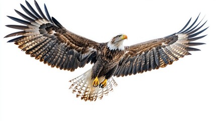 Obraz premium Bald Eagle In Flight