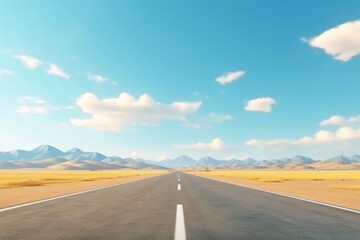 Road landscape outdoors horizon.