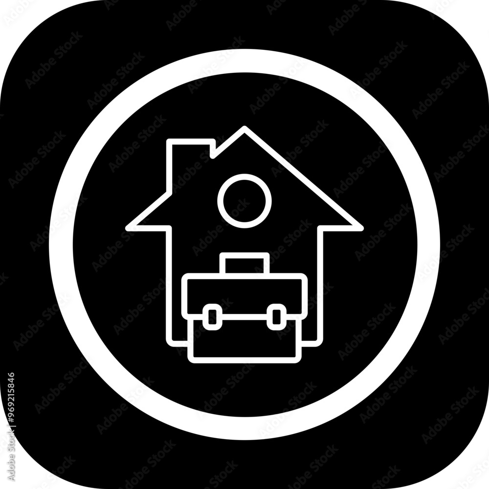 Wall mural house vector icon design