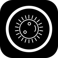 Sun Vector Icon Design