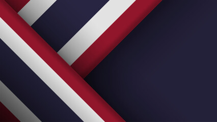 Edge background Thailand graphic and label.