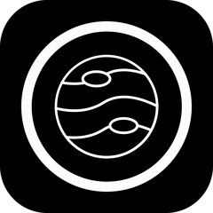Jupiter Vector Icon Design