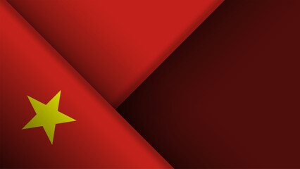 Edge background Vietnam graphic and label.